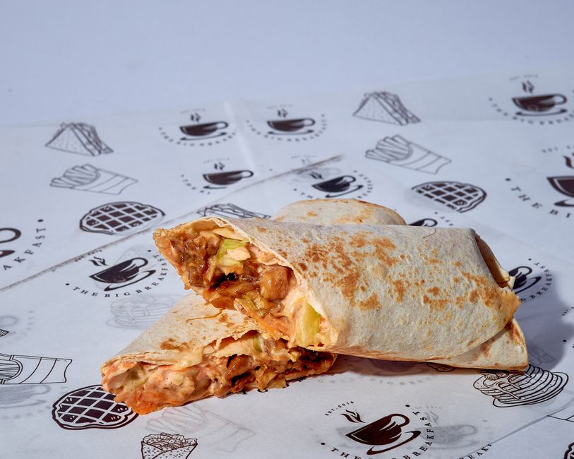 Piščančji burrito z Brkatim Mehičanom